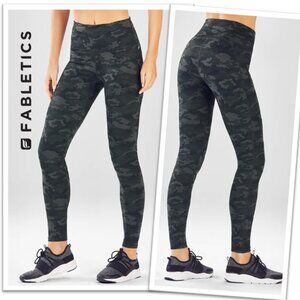 FABLETICS Define PowerHold® High-Waisted Legging - Charcoal Camo, S